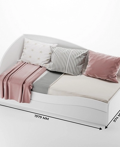 Кровать односпальная P901 с подъемным механизмом, 90x190