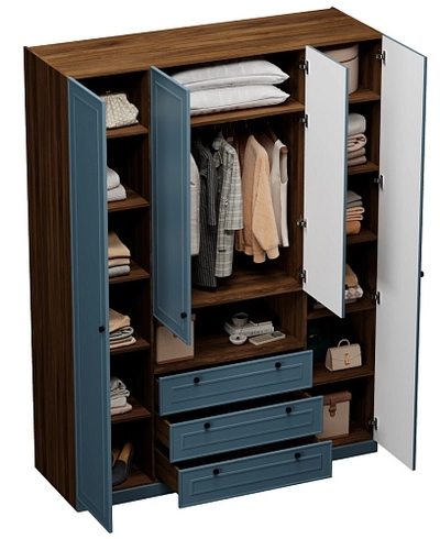 Шкаф четырехдверный для одежды A205.60