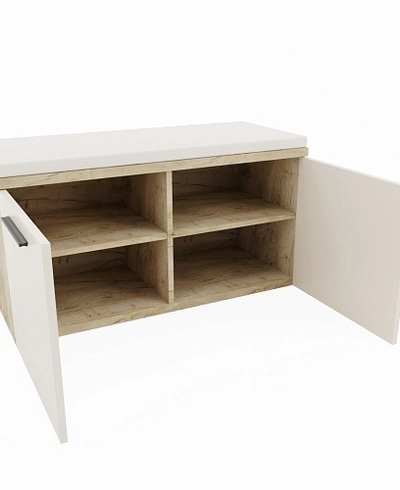 Тумба для обуви с мягким сиденьем L461