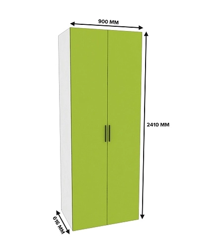 Шкаф двухдверный глубокий L210.60-1