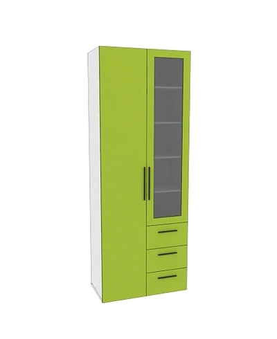 Шкаф комбинированный со стеклом L215S L/R