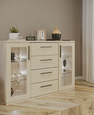 Комод со стеклянными полками P707.1