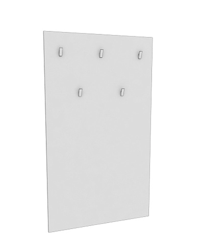 Панель широкая с крючками L177.1