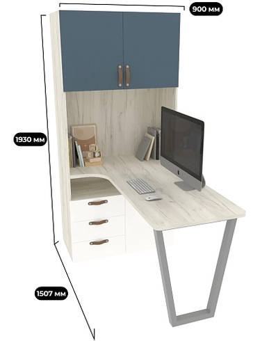 Cтол-стеллаж L402 L/R