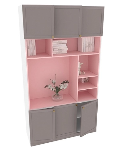 Шкаф с нишей комбинированный A413 L/R