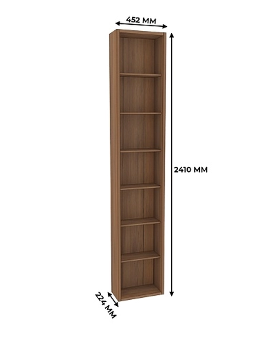 Стеллаж завершающий L231.44