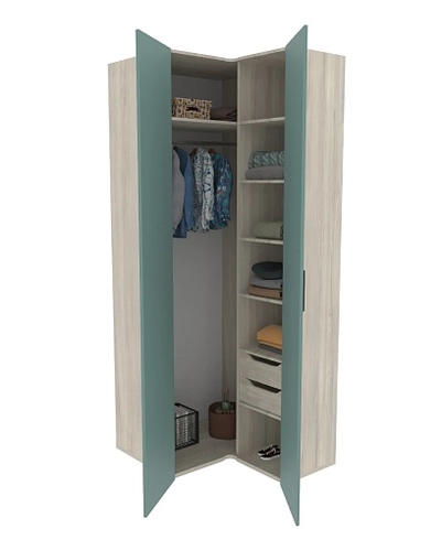 Шкаф угловой L207 L/R