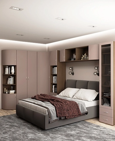 Шкаф книжный с ящиками P221.1