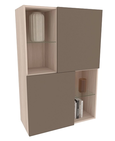 Шкаф навесной со стеклом R304