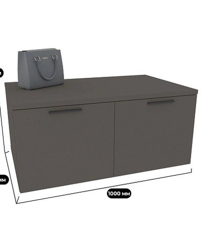 Тумба для обуви с 2 дверьми L460-1.60