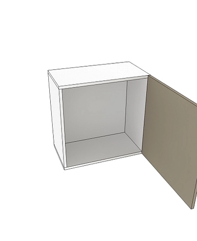 Полка кубик навесная с фасадом E361