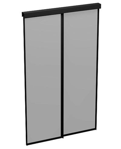 Стеклянная перегородка для гардеробной GRACE 1