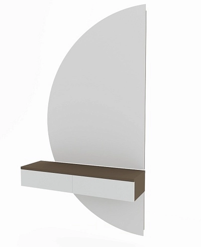 Зеркало с подвесным столиком Лацио 17