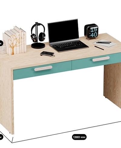 Cтол письменный прямой L718