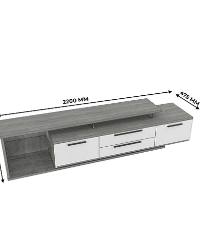 Тумба TV напольная с подсветкой LG507 L/R