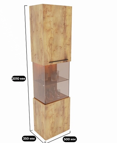 Шкаф напольный L-225 L/R