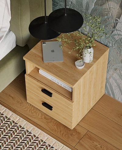 Лацио спальня, фасады натуральный ротанг 20