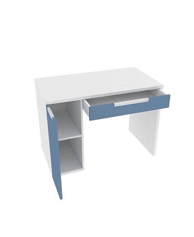 Cтол письменный с тумбой, фасады в эмали LE717 L/R