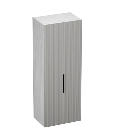 Шкаф 2 дверный, фрезерованные фасады в эмали LE210.60-1