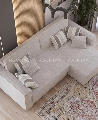 Диван угловой раскладной, система Евро-книжка МОДЕРН