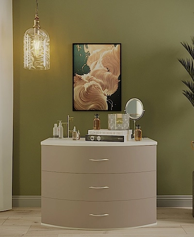 Комод радиусный 3 ящика P703