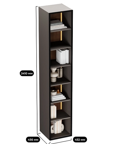Шкаф напольный с подсветкой LF271.45