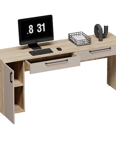 Cтол письменный с тумбой L717 L/R нестандарт