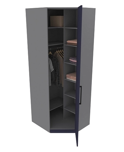 Шкаф угловой A218