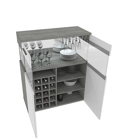 Винный шкаф с подсветкой LG200