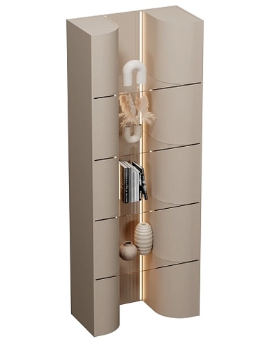 Стеллаж декоративный напольный с подсветкой FG300.450