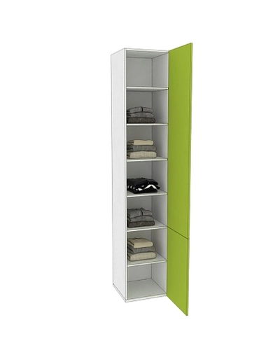 Шкаф однодверный книжный L222