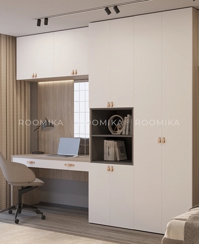 Шкаф книжный с нишей L228.60