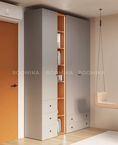 Шкаф двухдверный с ящиками L211.44