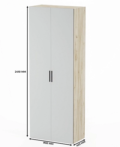 Шкаф двухдверный узкий L210.44-1