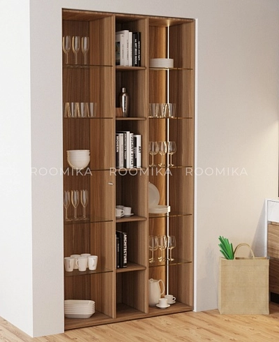 Шкаф-витрина с подсветкой R251