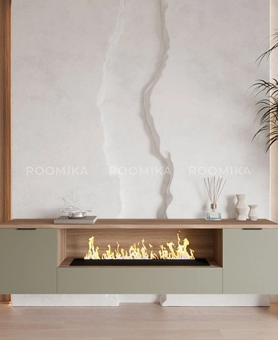 Тумба ТВ напольная с электрокамином LG549.351