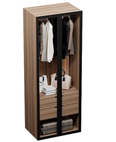 Шкаф для спальни с двумя ящиками с подсветкой R210.60-6