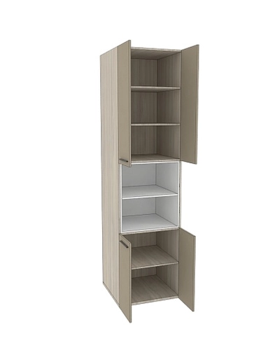 Шкаф книжный с нишей L228.60