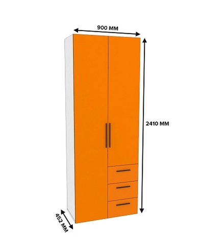 Шкаф комбинированный L215 L/R