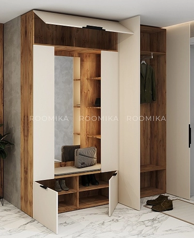 Шкафы для прихожей Лацио 16