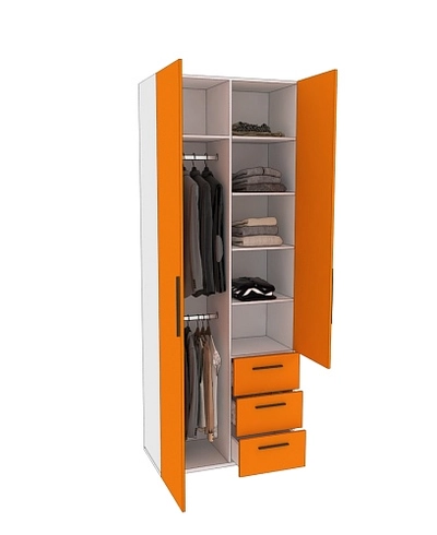 Шкаф комбинированный L215 L/R