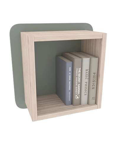 Полка навесная с панелью МДФ P100