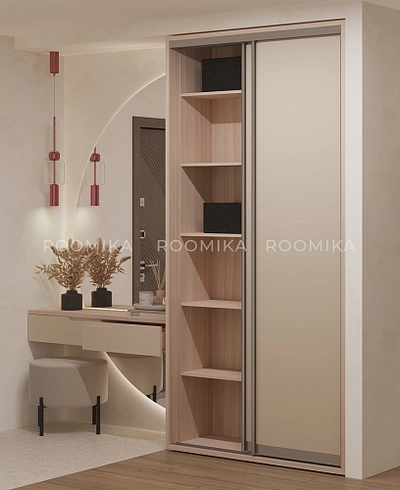 Шкаф-купе ХG120.45-3, профиль INTEGRO, фасад МДФ