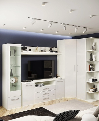 Шкаф витрина однодверный напольный CG-222