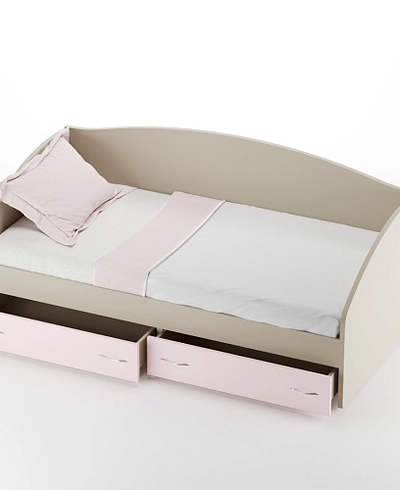 Кровать односпальная с ящиками P902N, 90x190