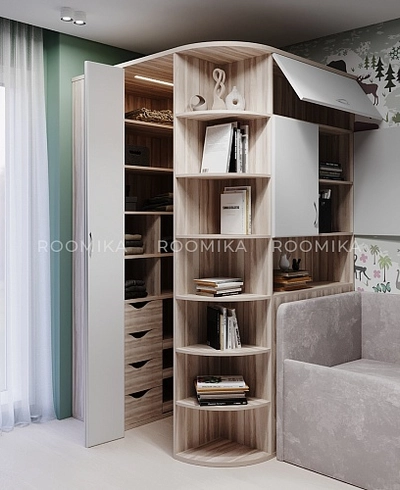 Шкаф — гардеробная P205 L/R