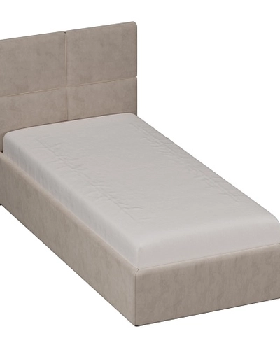 Кровать односпальная мягкая ВЕРСАЛ с подъемным механизмом, 90x200