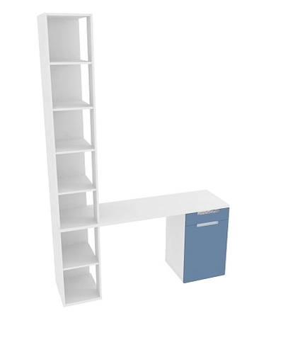 Стол-стеллаж, фасады в эмали LE403.44 L/R