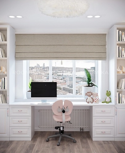 Шкаф книжный со стеклом двухдверный A222S