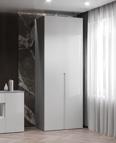 Шкаф 2 дверный, фасады в эмали LE210.60-3